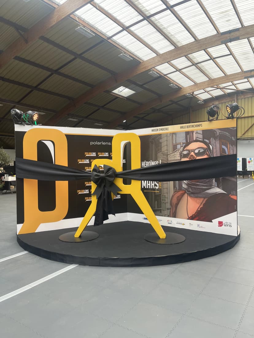 Visiteurs lors du Polar Lens 2025