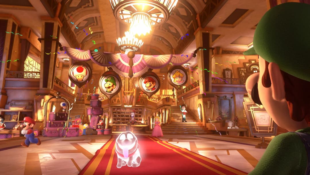Luigi’s Mansion 3 background