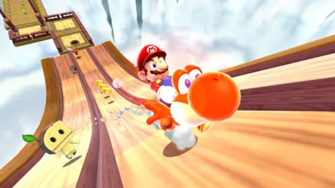 Super Mario Galaxy 2 background