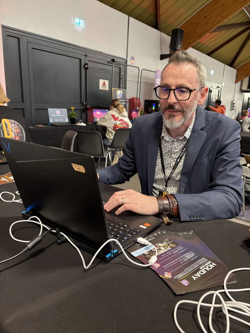 Visiteurs lors du Polar Lens 2025